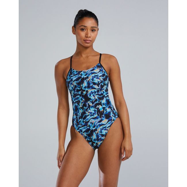 TYR - costum inot intreg pentru femei - ENERGIA Durafast Elite Cutoutfit W - albastru