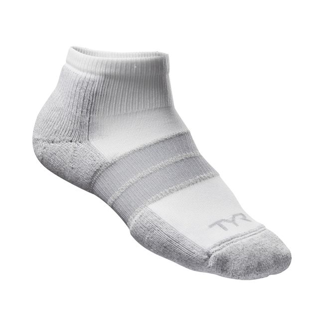 TYR - sosete - Thick Low Cut - alb