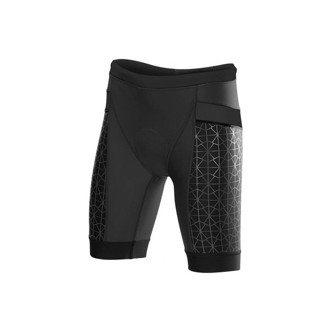 TYR - FEMALE 8IN COMP TRI SHORT - Negru