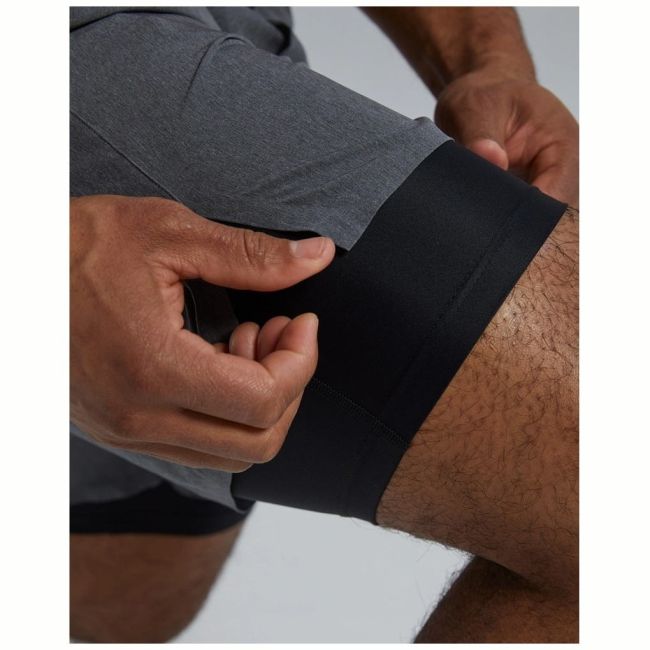 TYR - pantaloni scurți - Men's Hydrosphere Unbroken Unlined 7 - gri