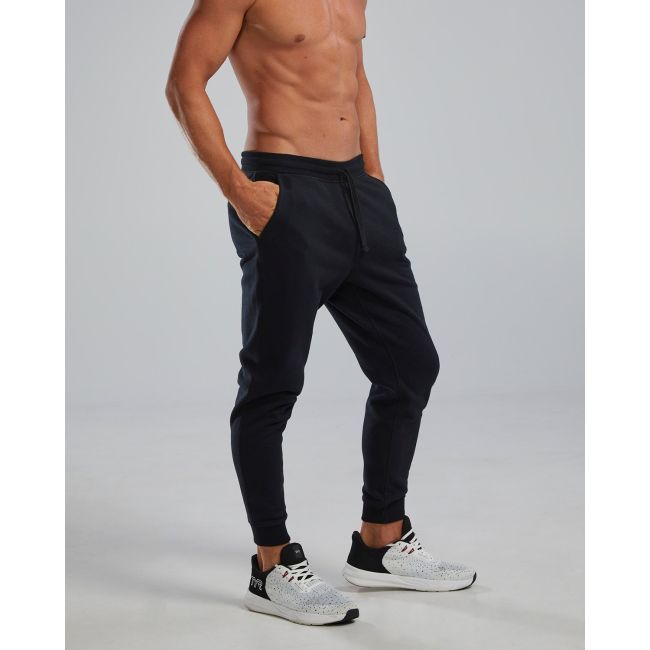 TYR - pantaloni joggers - UltraSoft Men's Heavyweight Terry Jogger - negru