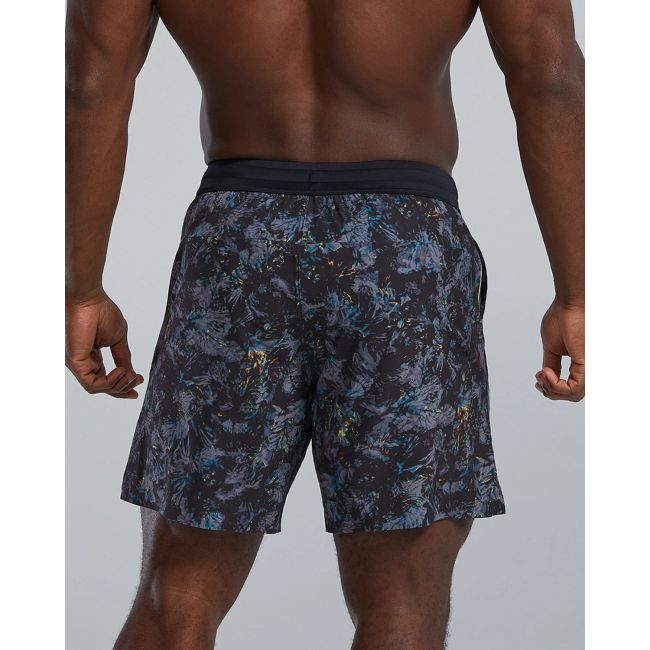 TYR - sort baie - Hydrosphere Unbroken Shorts Unlined 7" - gri | multicolor