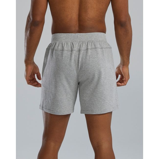 TYR - pantaloni scurti - UltraSoft Men's Midweight Terry A.M. Shorts - Light Heather Grey
