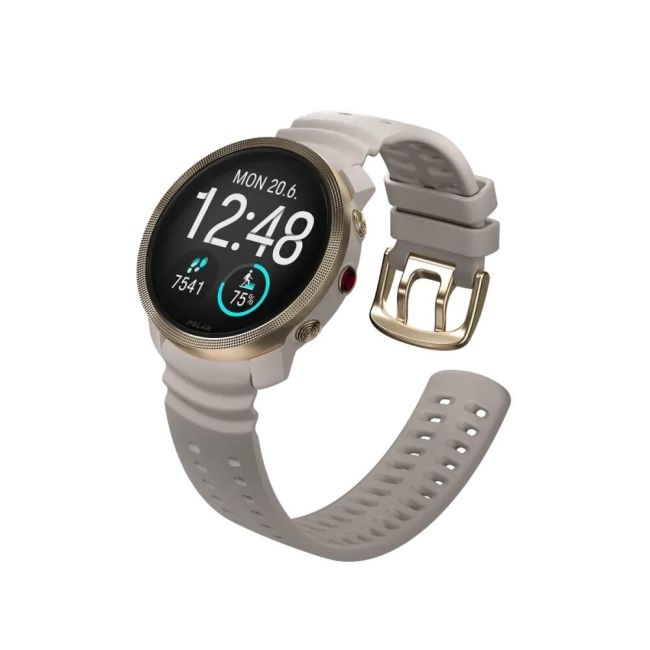 Polar - ceas inteligent multisport - Vantage M3 - greige I gold