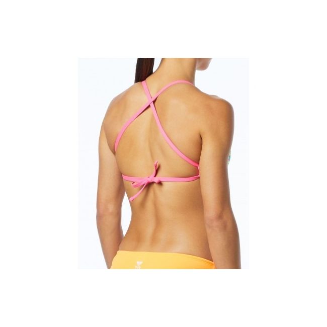 TYR - bustiera - Bonzai Crosscut Tieback Top W - blue multi