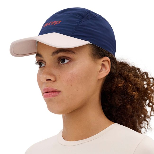 CEP - sapca - running cap - dark blue | cream - OS