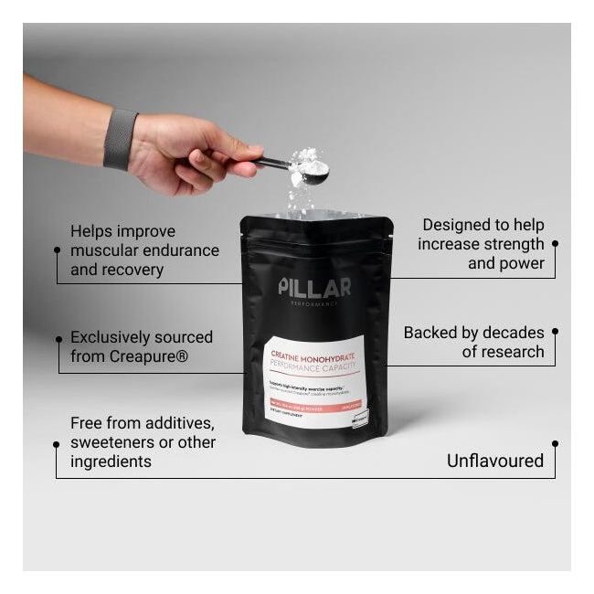 Pillar Performance - Creatina monohidrat Creapure ® - powder pouch - 300g