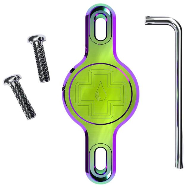Muc-Off - Suport - Apple-AirTag pentru cadru - V2 - iridescent
