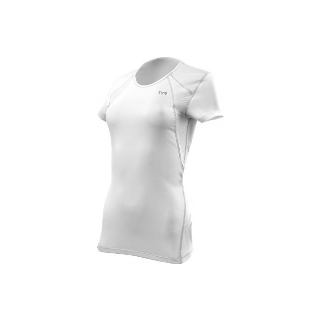 TYR - tricou alergare - All Elements Running W - alb