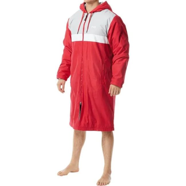 TYR - geaca - Men's Alliance Podium Parka - rosu alb