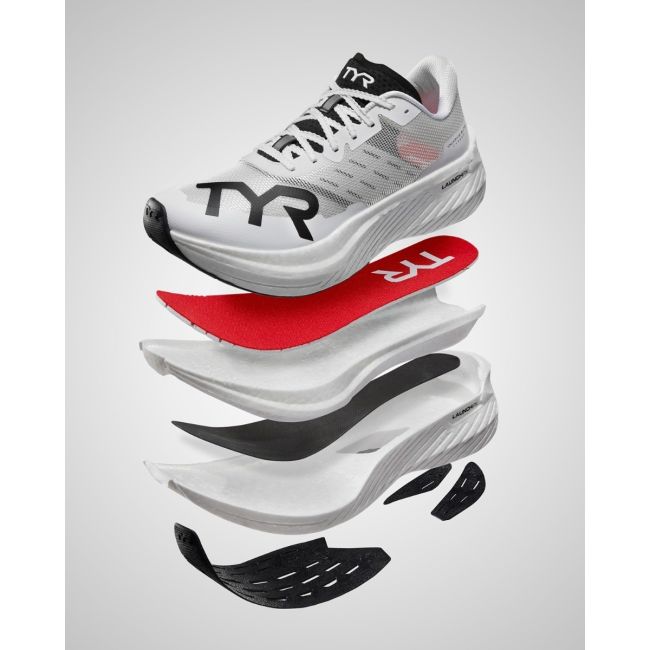 TYR - pantofi alergare - Valkyrie Elite Carbon Runner - alb negru