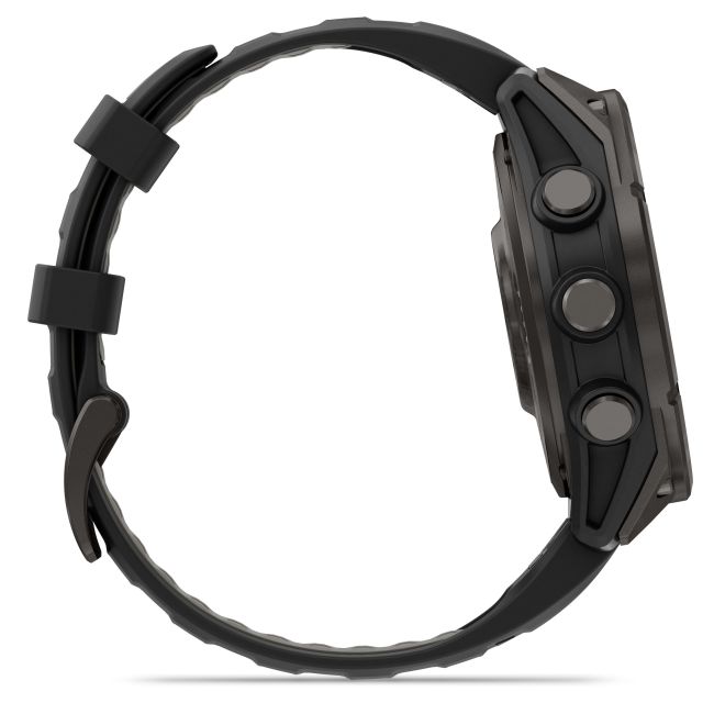 Garmin fenix 8 Pro AMOLED Sapphire 51mm - smartwatch premium GPS negru Titanium DLC