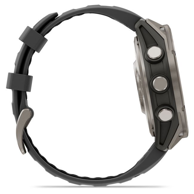 Garmin fenix 8 Pro AMOLED Sapphire 47mm - smartwatch premium GPS argintiu Titanium