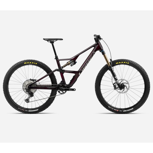 Bicicletă MTB All Mountain full suspension Orbea OCCAM LT M10 - Wine Red Carbon View | Titan (Gloss)