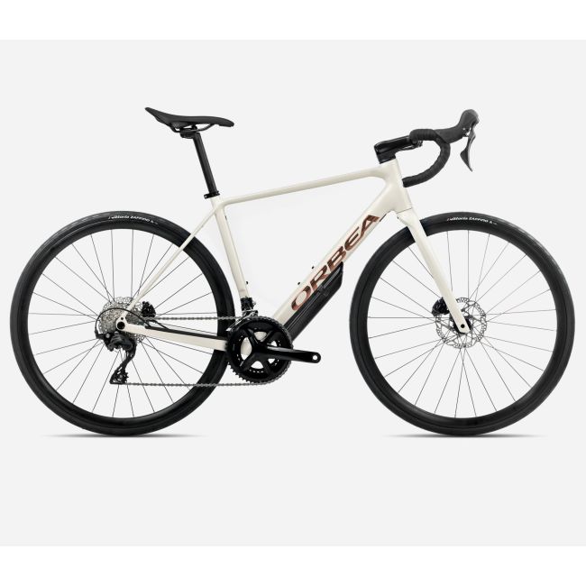 Bicicletă șosea anduranță Orbea AVANT H30 - Ivory White | Titan Bronze (Gloss)