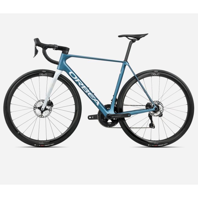 Bicicletă șosea race Orbea ORCA M20iTEAM - Slate Blue | Halo Silver (Matt)