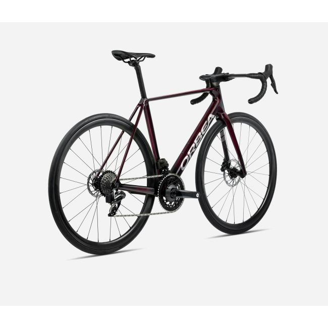 Bicicletă șosea race Orbea ORCA M20iTEAM - Wine Red Carbon View | Titanium (Gloss)
