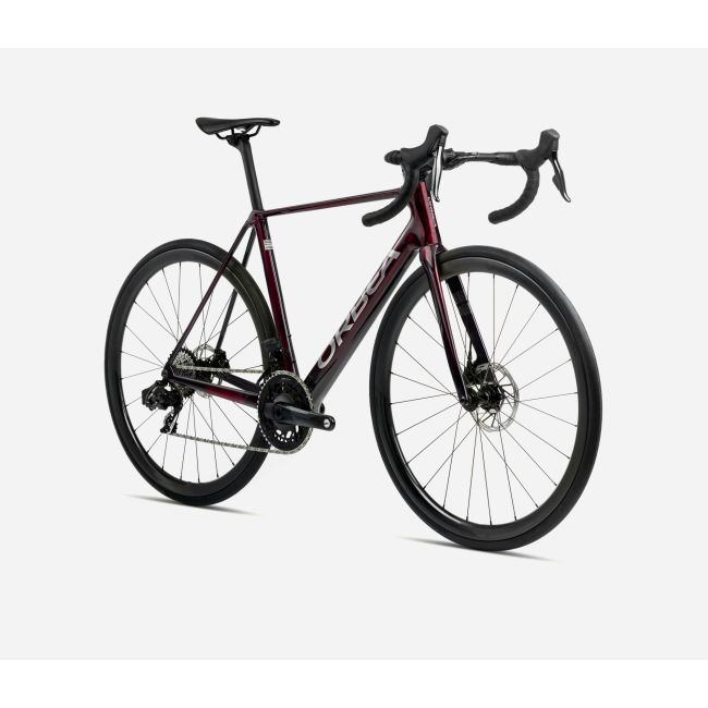 Bicicletă șosea race Orbea ORCA M20iTEAM - Wine Red Carbon View | Titanium (Gloss)