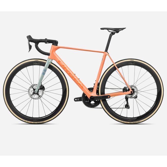 Bicicletă șosea race Orbea ORCA M20iLTD - Orange Cloud (Matt) | Stone Blue (Matt | Gloss)
