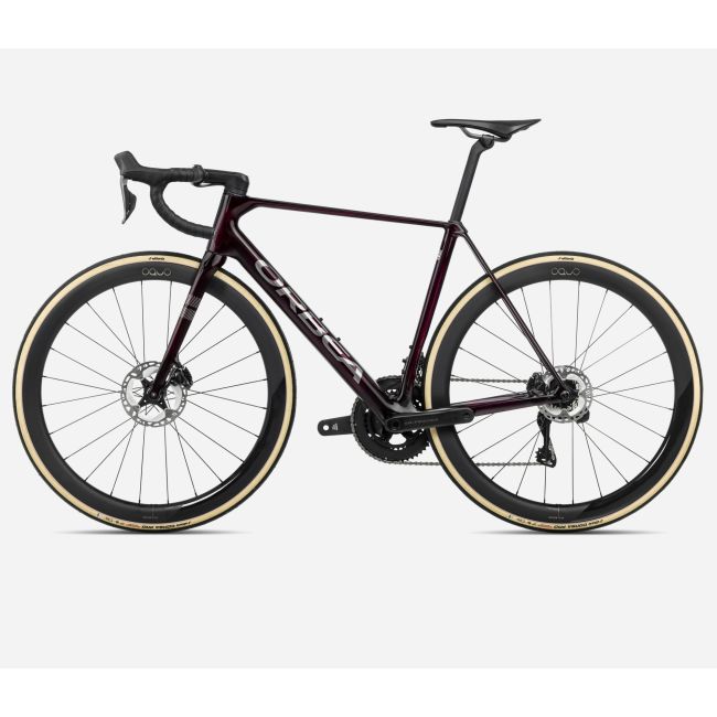 Bicicletă șosea race Orbea ORCA M20iLTD - Wine Red Carbon View | Titanium (Gloss)
