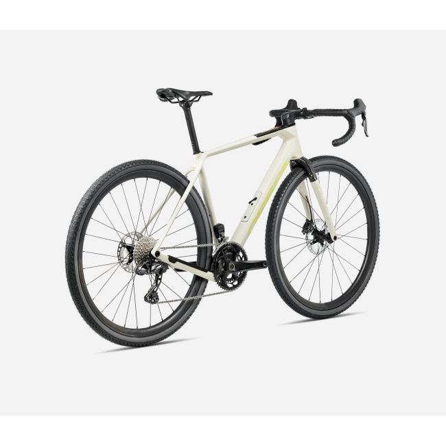 Bicicletă gravel Orbea TERRA M20TEAM - Ivory White | Spicy Lime (Gloss)