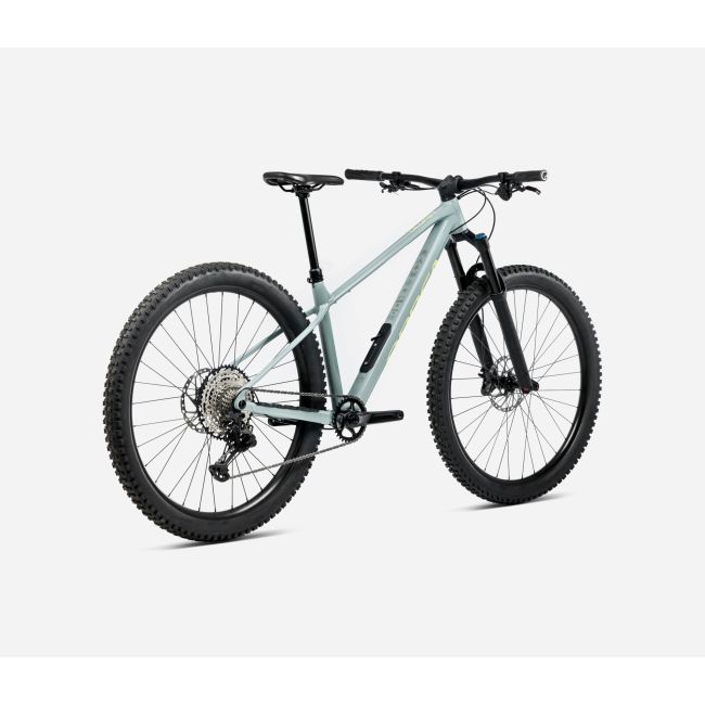Bicicletă MTB Trail hardtail Orbea LAUFEY H-LTD - Blue Stone | Spicy Lime (Gloss)