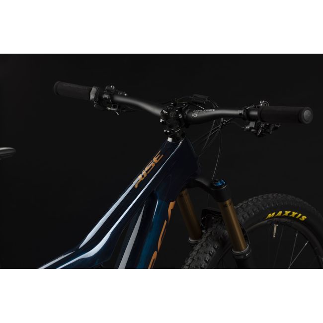Orbea RISE M-TEAM Wine Red Carbon View I Titanium - L +EN600 + Fizik Ridon X1 Saddle +540Wh battery - bicicletă electrică eMTB Trail