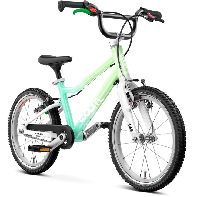 Bicicleta copii Woom 3 Go cu roti 16" pastel Spermint crush