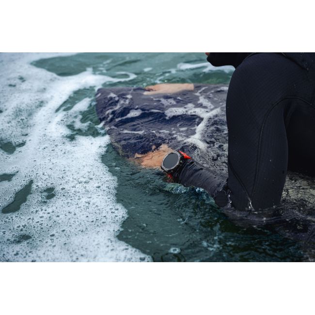 Smartwatch sport cu GPS si ecran AMOLED - Amazfit T-Rex 3 - lava