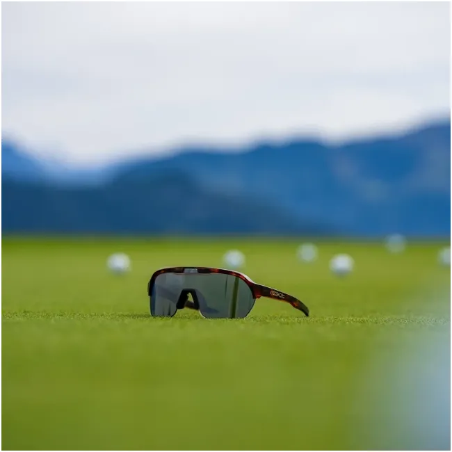 Ochelari de soare electro fotocromatici React Swiss OPTRAY AMBER - lentila gri si rama Amber
