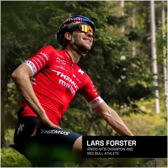 Ochelari de soare electro fotocromatici React Swiss REV RUBY - lentila portocalie si rama neagra - masura M