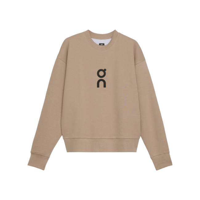 On - bluza cu maneca lunga - Club Crew W - Desert