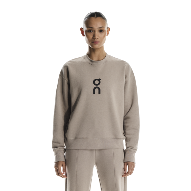 On - bluza cu maneca lunga - Club Crew W - Desert
