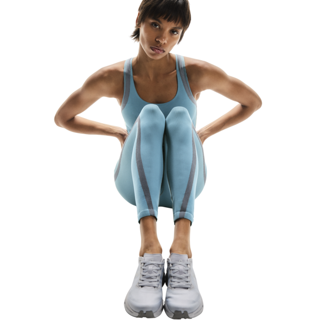 On - colanti - Studio Knit Bodysuit 7/8 W - Niagara | Rock