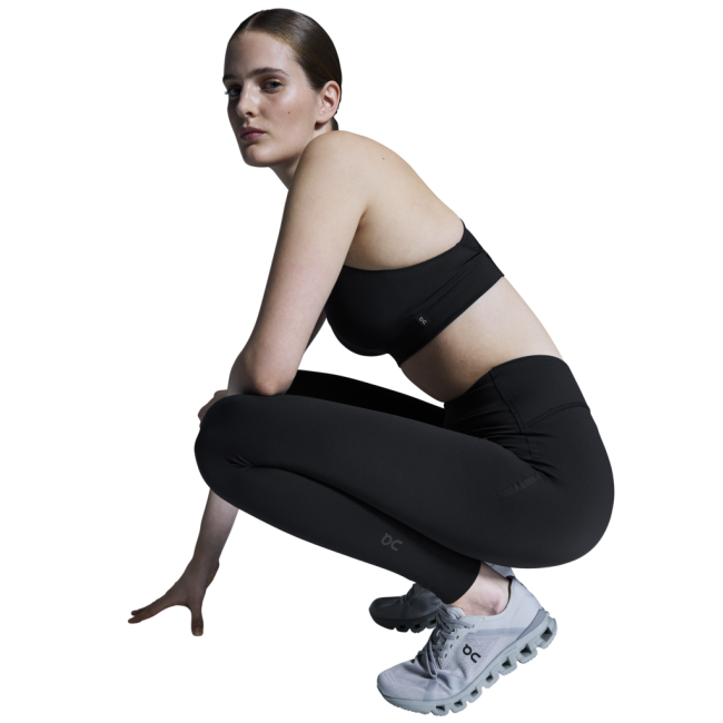 On - colanti - Train Tights W - Black