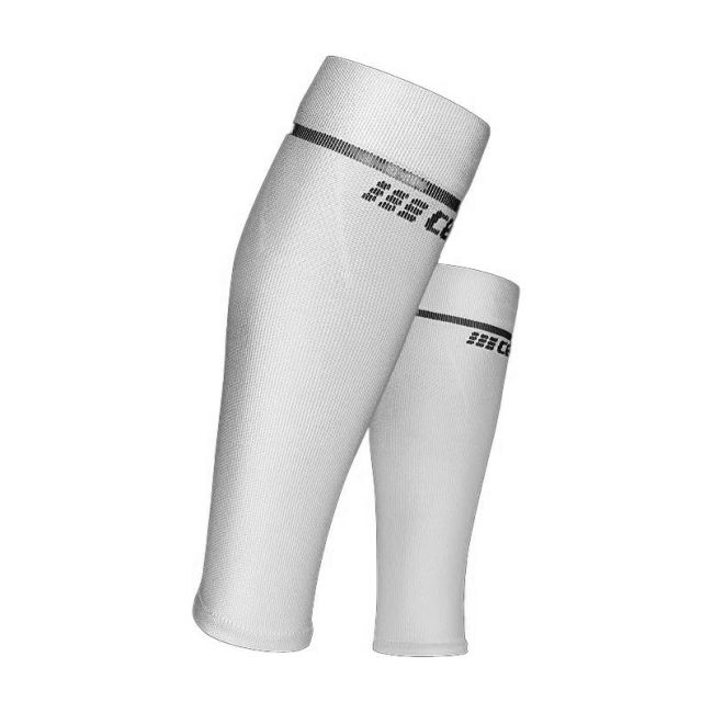 CEP - jambiere compresie gamba - Essential Calf Sleeves - alb