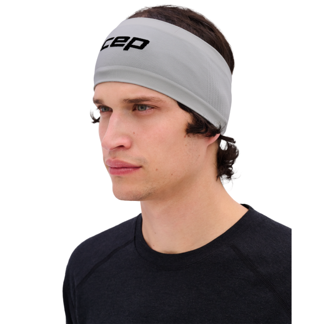 CEP - bentita - run headband 3.0 - light grey