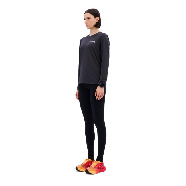 CEP - colanti compresie lungi de alergare dama - Pro Run Tights Cargo - black