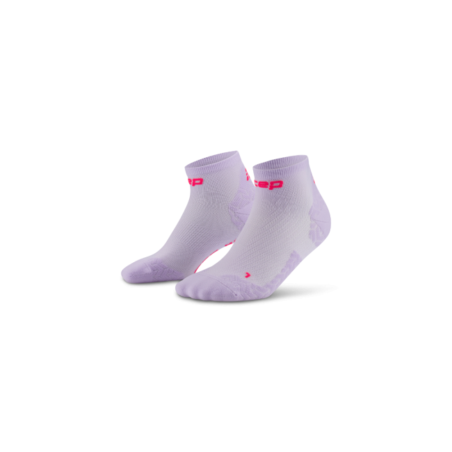 Șosete compresie scurte CEP Run Ultralight 4.0 - lila | tehnologie germană