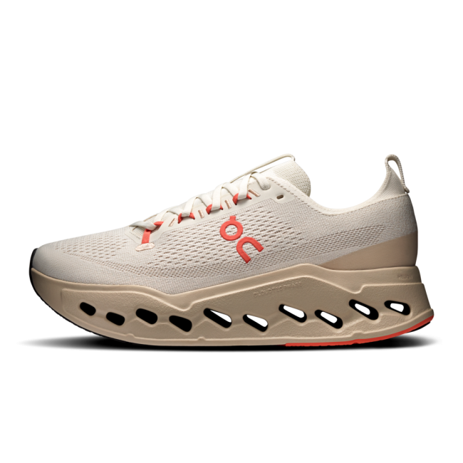 On - pantofi alergare - Cloudsurfer Max - Ivory | Salmon