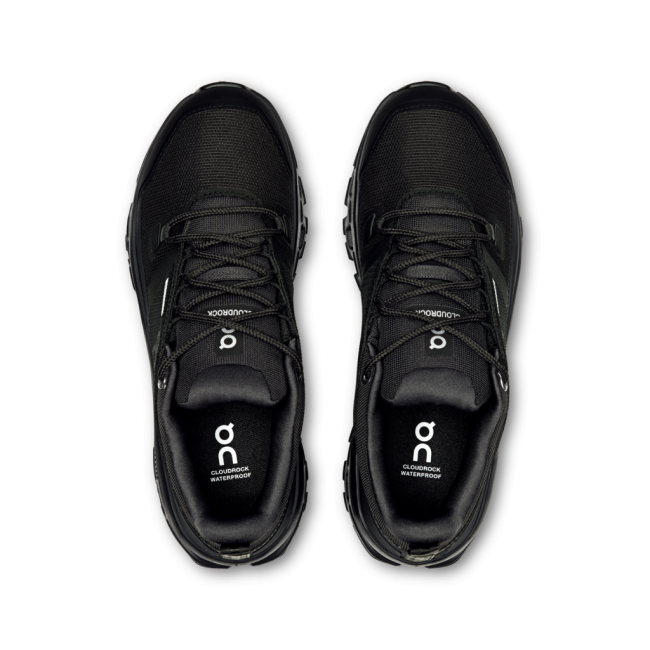 On - ghete - Cloudrock Low WP W - Black | Black