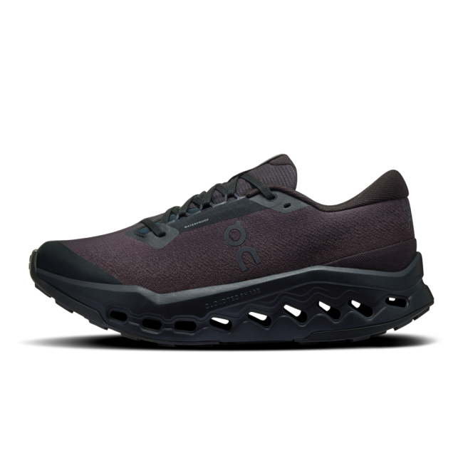 On - pantofi alergare trail - Cloudsurfer Trail 2 WP W - Black | Black