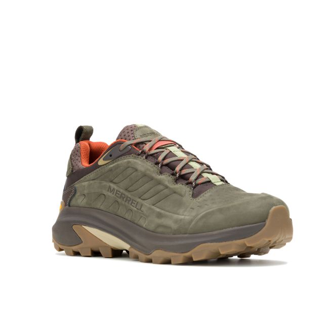 Merrell - pantofi sport - MOAB SPEED 2 Leather Waterproof - olive