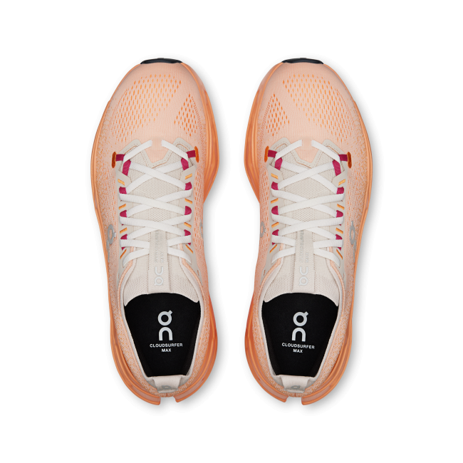 On - pantofi alergare - Cloudsurfer Max - Pearl | Tangerine