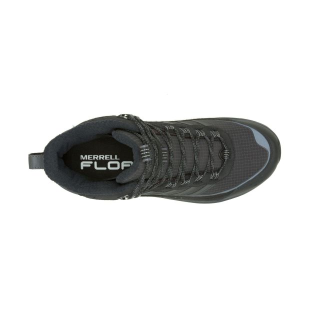 Merrell - pantofi sport - MOAB SPEED 2 THERMO MID WP - triple black