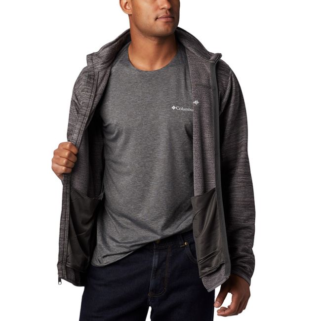 Columbia - Bluza Barbati Columbia Birch Woods II Full Zip - gri