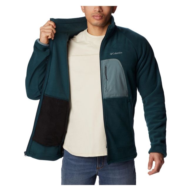 Columbia - Bluza Barbati Columbia Rapid Expedition Full Zip Fleece - albastru