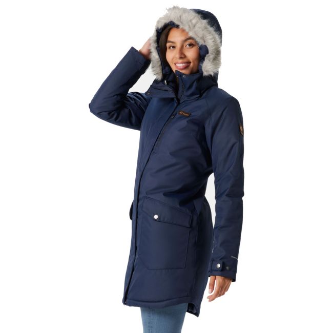 Columbia - Geaca Femei Columbia Suttle Mountain Long Insulated - albastru