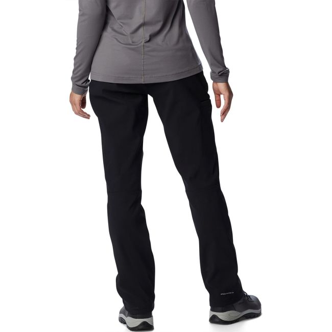 Columbia - Pantaloni Femei Columbia Back Beauty Warm Softshell - negru