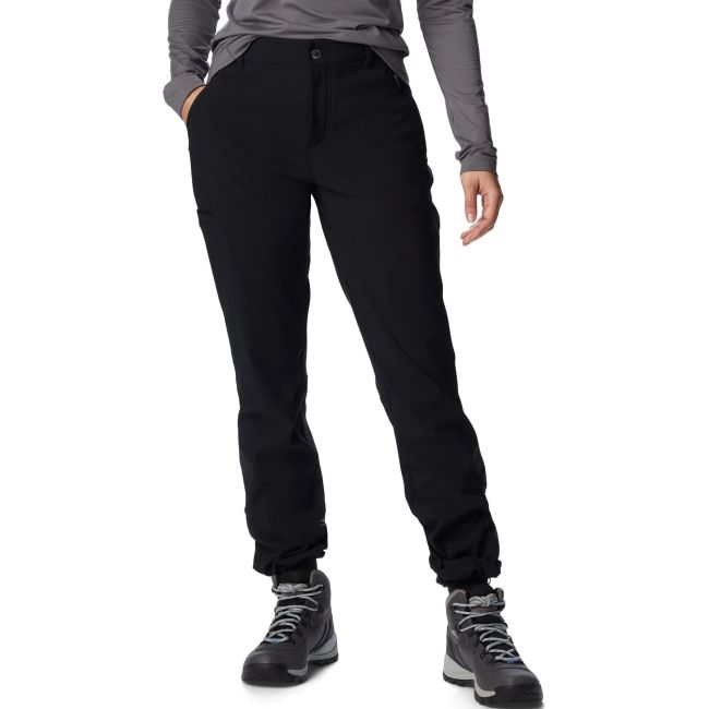 Columbia - Pantaloni Femei Columbia Back Beauty Warm Softshell - negru